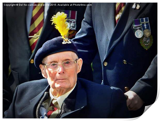 Honouring Lancashire Fusiliers' Sacrifice Print by Derrick Fox Lomax