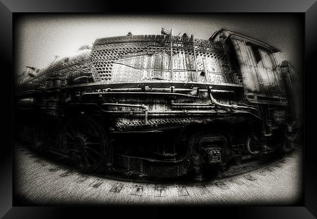 Train Framed Print by Jean-François Dupuis