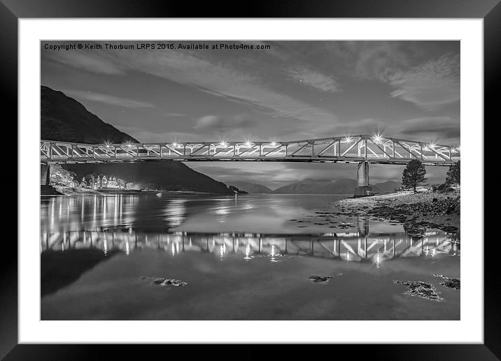 Ballachulish Bridge Framed Mounted Print by Keith Thorburn EFIAP/b
