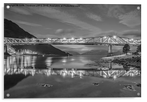 Ballachulish Bridge Acrylic by Keith Thorburn EFIAP/b