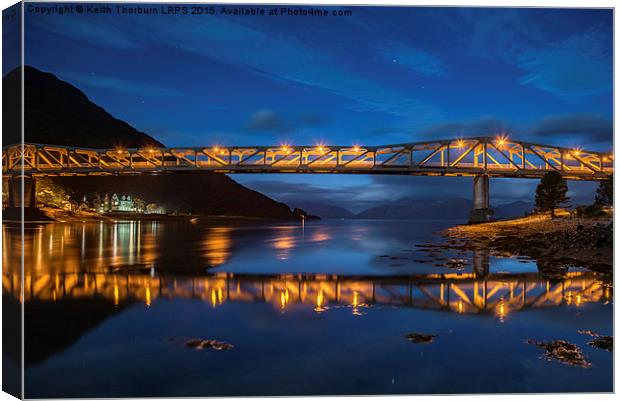 Ballachulish Bridge Canvas Print by Keith Thorburn EFIAP/b