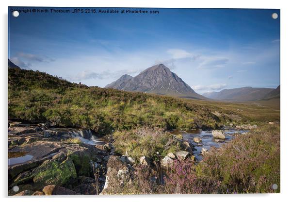 Buachaille Etive Mor Acrylic by Keith Thorburn EFIAP/b