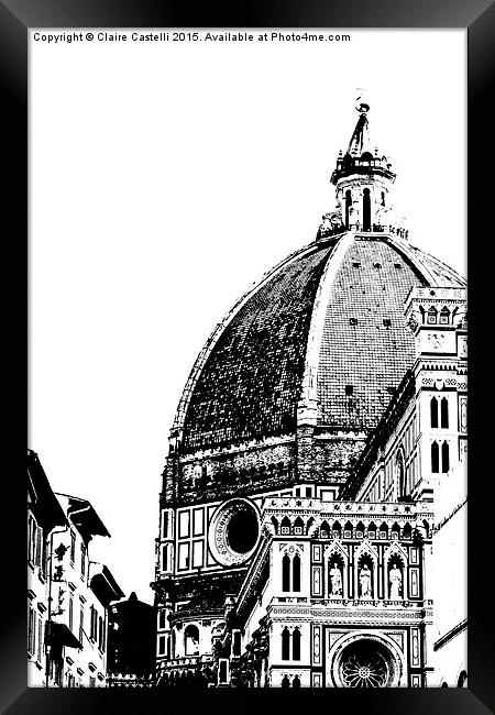  Il Duomo Framed Print by Claire Castelli