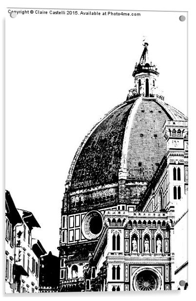  Il Duomo Acrylic by Claire Castelli