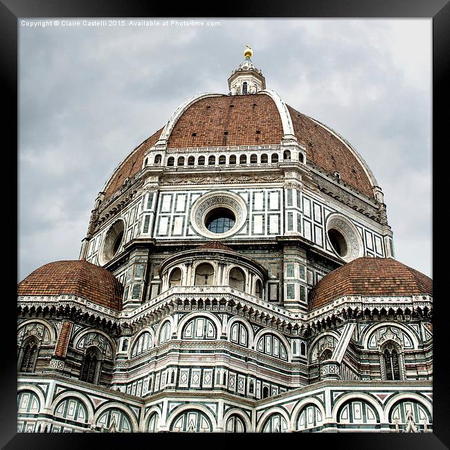  Florence Cathedral  Framed Print by Claire Castelli