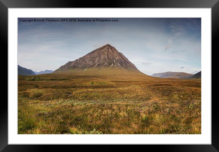 Buachaille Etive Mor Framed Mounted Print by Keith Thorburn EFIAP/b