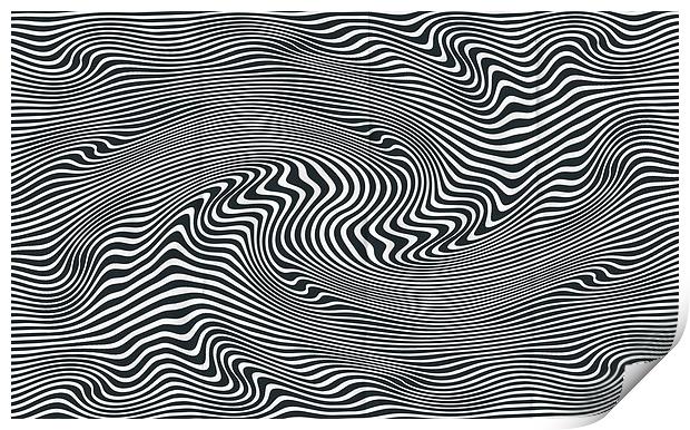 Unfolding  Print by Florin Birjoveanu