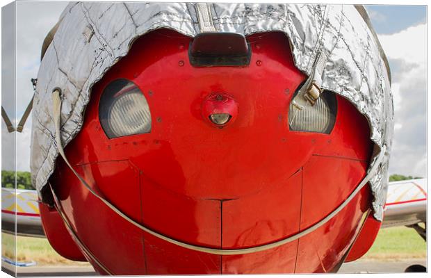  The smile of Aviation Canvas Print by Andrew Crossley