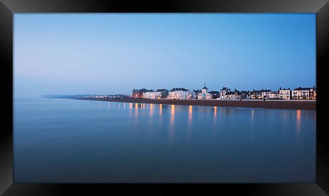  Deal Seafront Framed Print by Ian Hufton