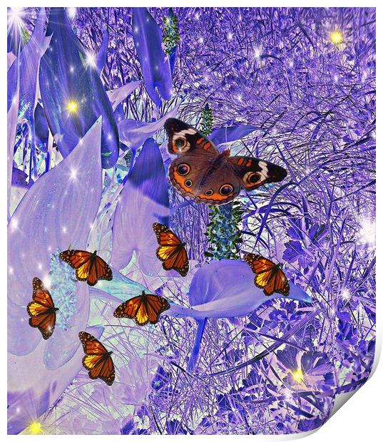  Butterfly Squadron. Print by Heather Goodwin