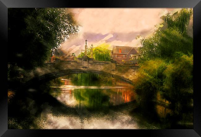  Norwich Bridge  Framed Print by Castleton Photographic