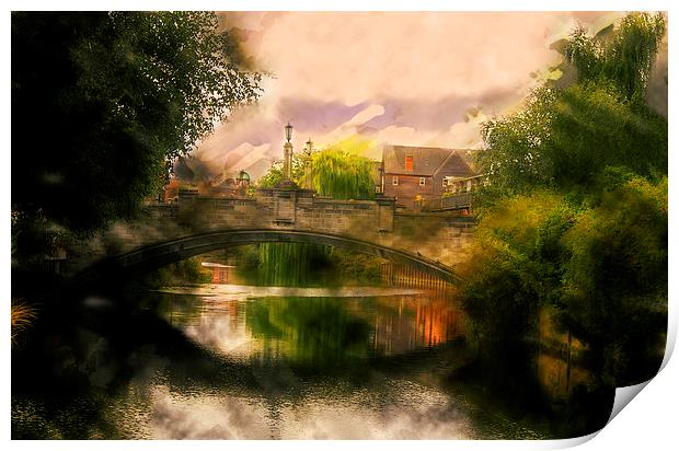  Norwich Bridge  Print by Castleton Photographic