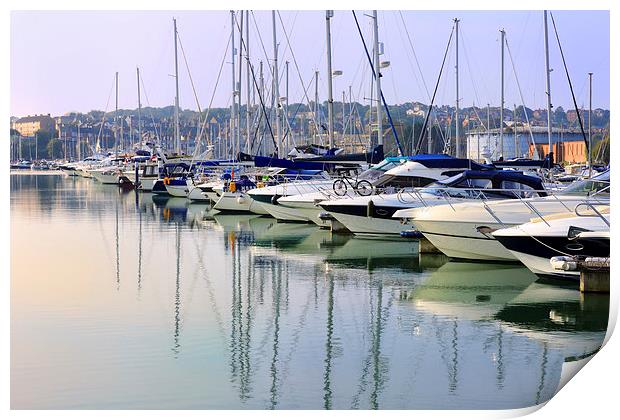  Weymouth Harbour Print by Mark Godden