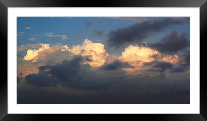 Clouds over Nosara  Framed Mounted Print by james balzano, jr.