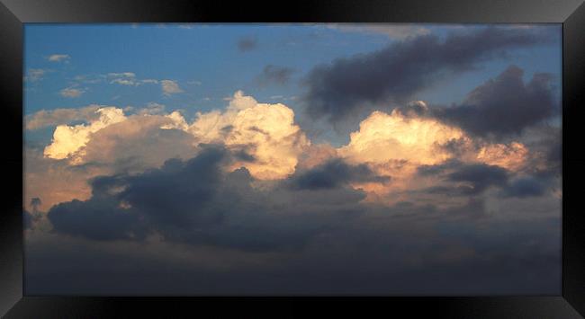 Clouds over Nosara  Framed Print by james balzano, jr.