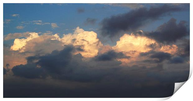 Clouds over Nosara  Print by james balzano, jr.