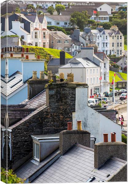  Port Erin, Isle of Man Canvas Print by Sheila Smart