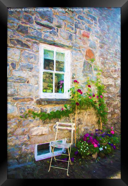  The chair Framed Print by Sheila Smart