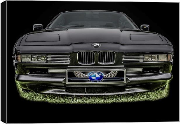 Classic BMW Car Canvas Print by Dave Hudspeth Landscape Photography