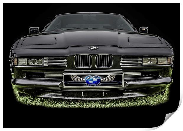 Classic BMW Car Print by Dave Hudspeth Landscape Photography