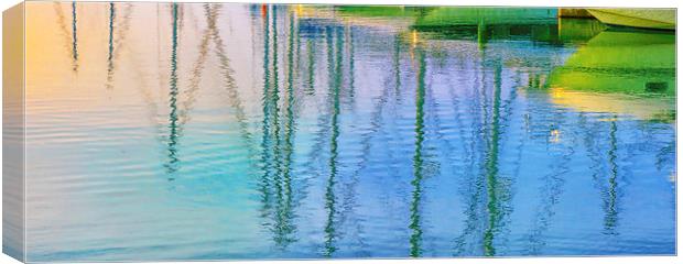 Reflections. Canvas Print by Mark Godden
