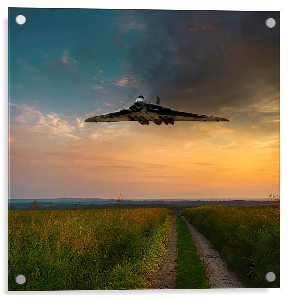 Vulcan Daylight - Square Version Acrylic by J Biggadike