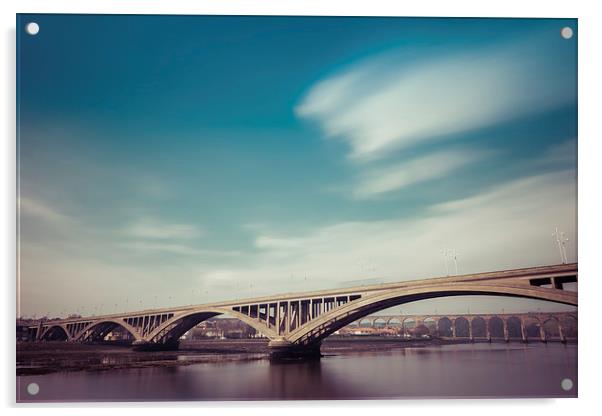  Royal Tweed Bridge Acrylic by Dariusz Stec - Stec Studios