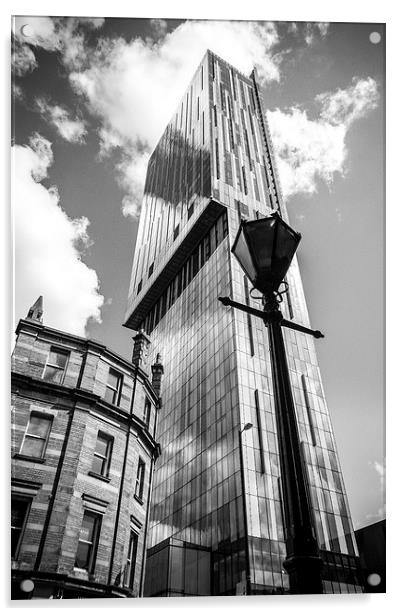  Beetham Tower, Manchester Acrylic by Rachel-Avalon .