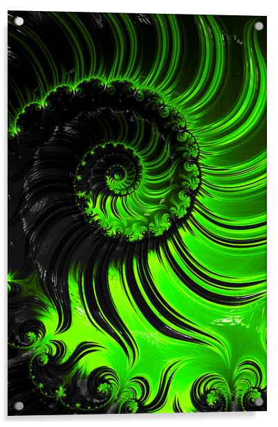 Green Acrylic by Steve Purnell