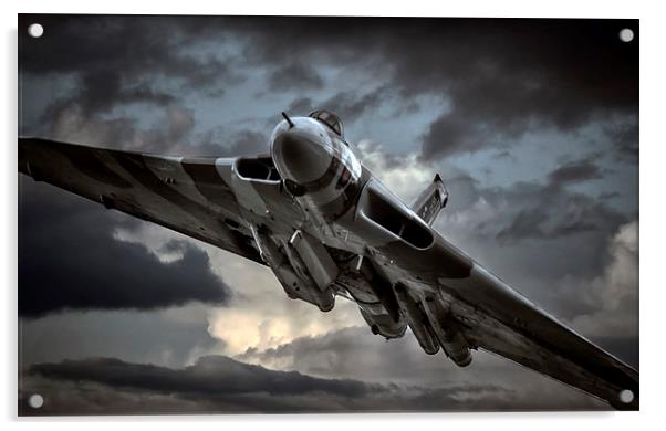 Vulcan XH558  Acrylic by Jason Green