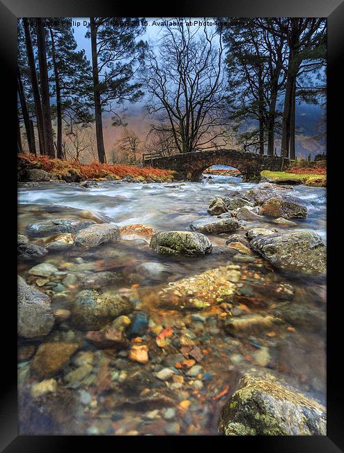  Neither Beck - Lake District National Park UK Framed Print by Phil Durkin DPAGB BPE4