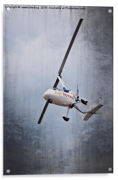 Autogyro Air Display Acrylic by rawshutterbug 