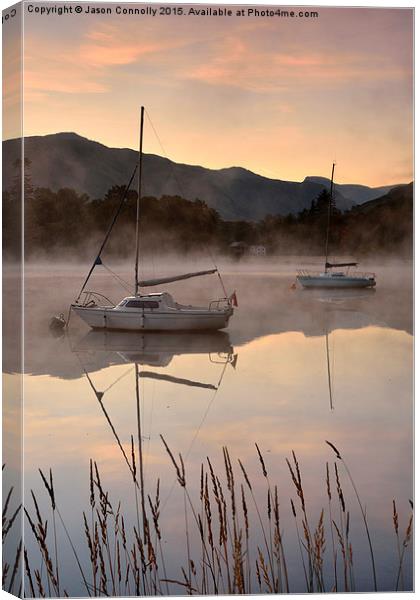  Ullswater Sunrise Canvas Print by Jason Connolly