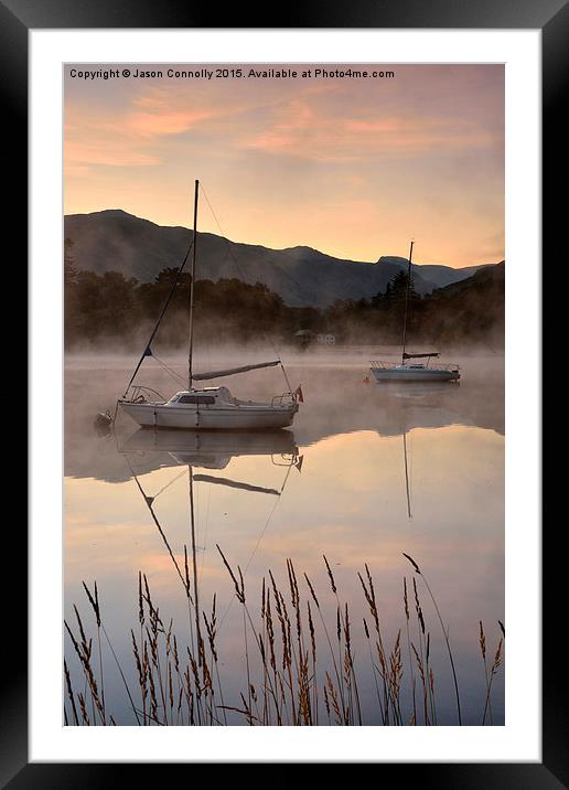  Ullswater Sunrise Framed Mounted Print by Jason Connolly