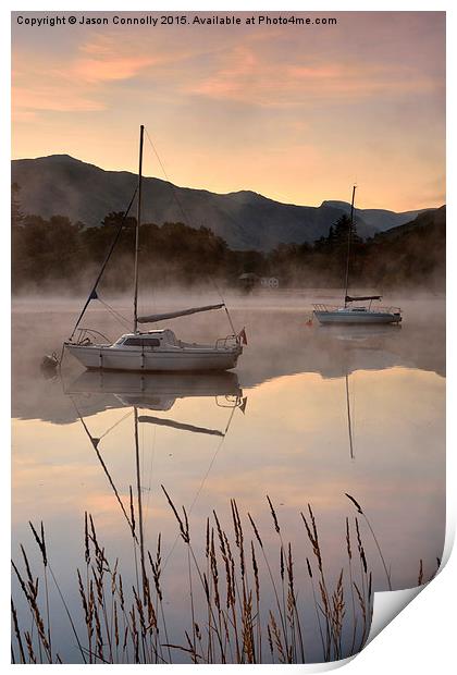  Ullswater Sunrise Print by Jason Connolly