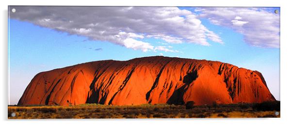 Uluru Acrylic by Lenka Dunn