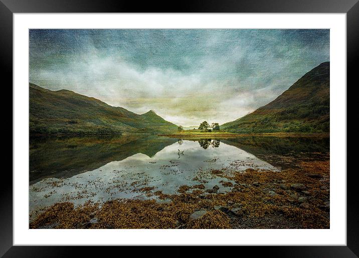 Scottish Loch and Island Framed Mounted Print by nick coombs