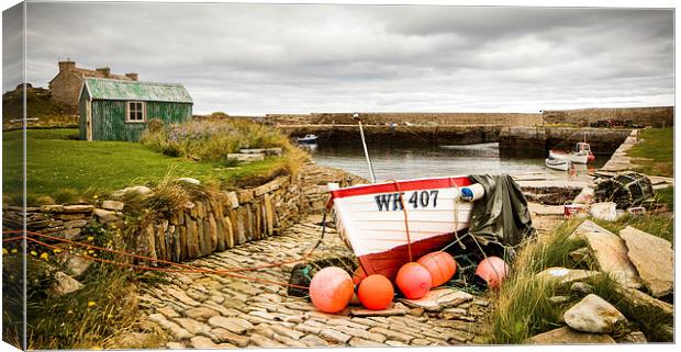 Little Harbour Canvas Print by nick coombs