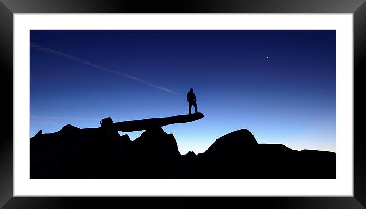    Cantilever Stone Framed Mounted Print by Kevin OBrian