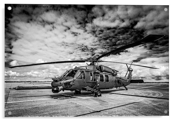 HH-60G Pave Hawk Acrylic by P H
