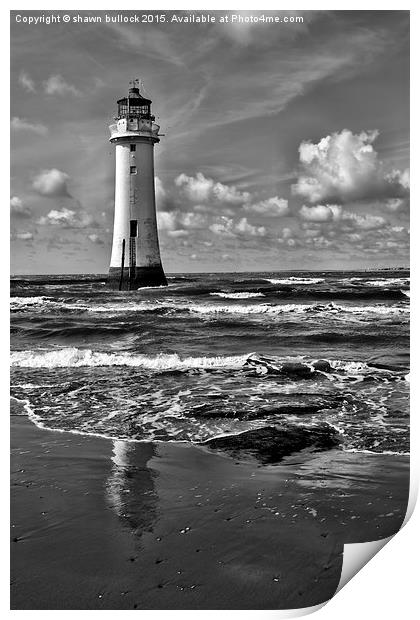  Perch Rock lighthouse  Print by shawn bullock