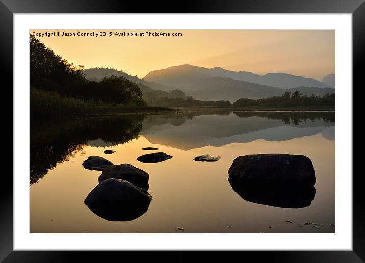  Elterwater Framed Mounted Print by Jason Connolly