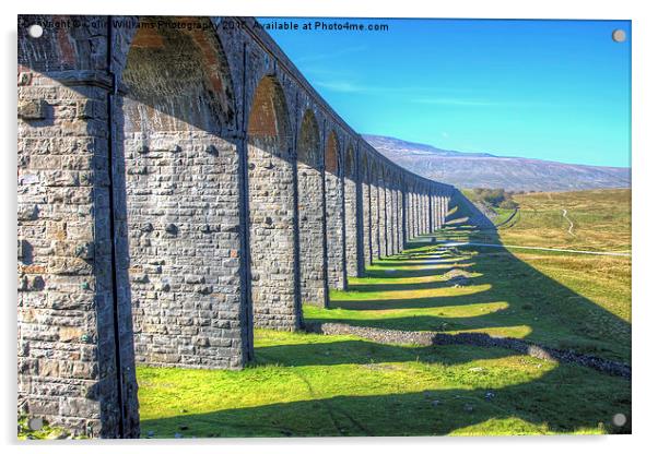  The Ribblehead Viaduct 1 Acrylic by Colin Williams Photography