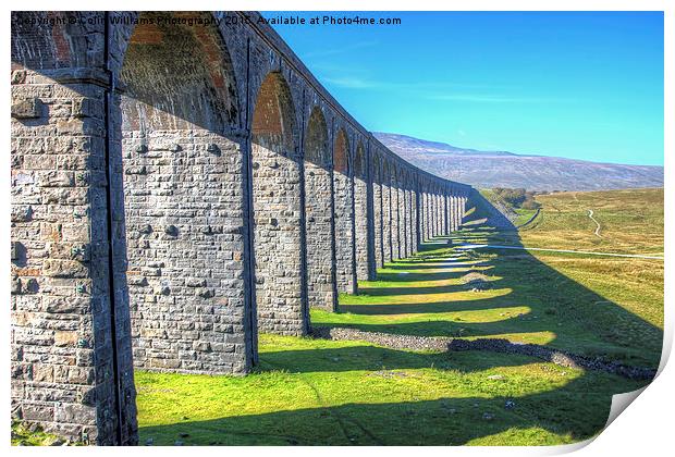  The Ribblehead Viaduct 1 Print by Colin Williams Photography