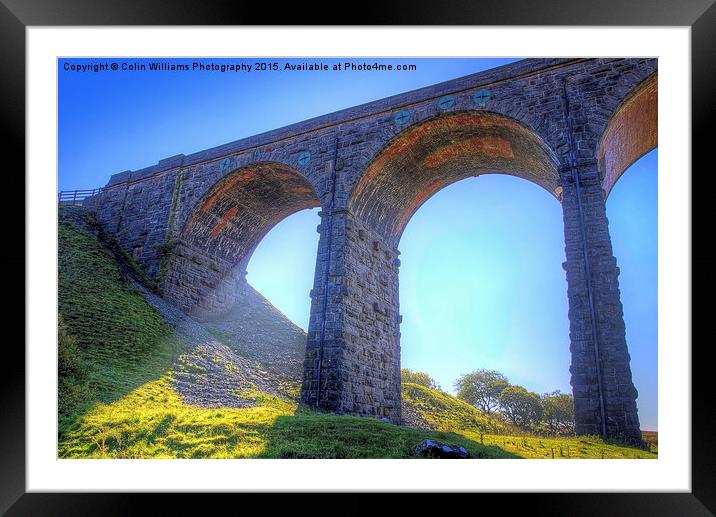  The Ribblehead Viaduct 2 Framed Mounted Print by Colin Williams Photography