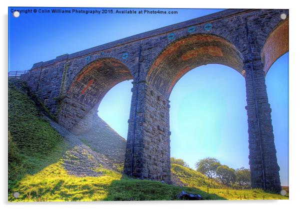  The Ribblehead Viaduct 2 Acrylic by Colin Williams Photography