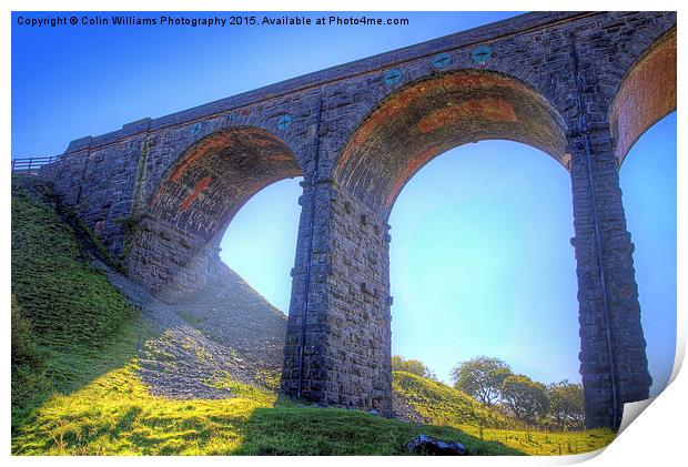  The Ribblehead Viaduct 2 Print by Colin Williams Photography