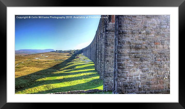  The Ribblehead Viaduct 3 Framed Mounted Print by Colin Williams Photography