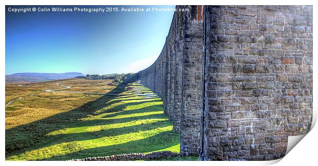   The Ribblehead Viaduct 3 Print by Colin Williams Photography