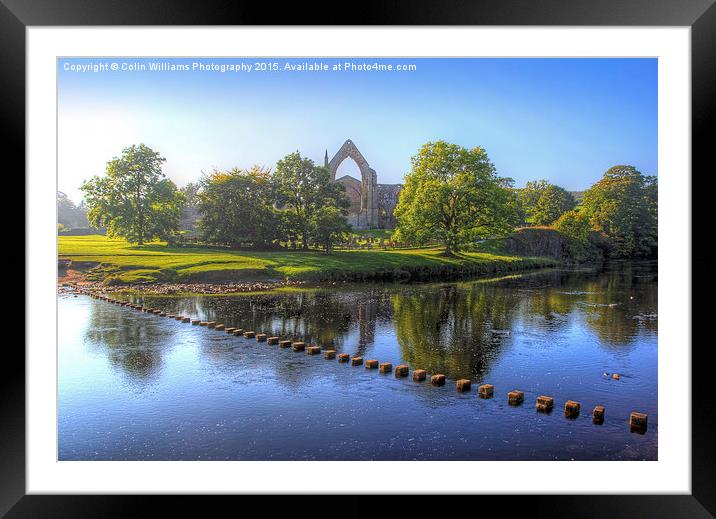   Bolton Abbey 3 Framed Mounted Print by Colin Williams Photography